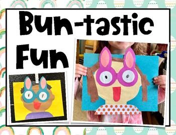 Preview of Spring Kid Craft with Bunny Glasses