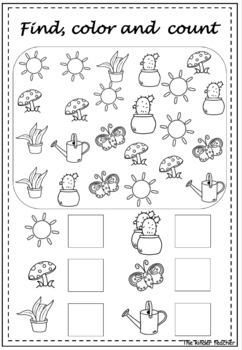 Spring Kindergarten Activities - FREEBIE by The kinder teacher | TPT