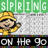 Spring Kindergarten Math and Literacy Printables