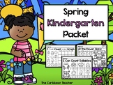 Spring Kindergarten Packet - Math and Language Arts