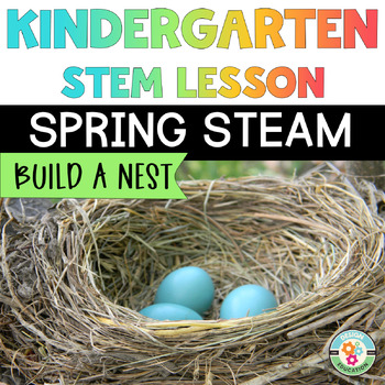 Preview of Spring Kindergarten STEM Project: Create a Nest
