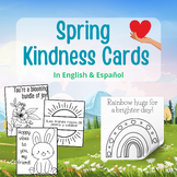 Spring Kindness Cards | English & Español | Print & Go!