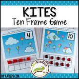 Spring Kites Ten Frame Game  (Pre-K + K Math)