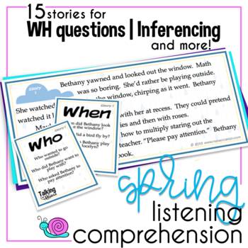 examples of short stories with comprehension questions