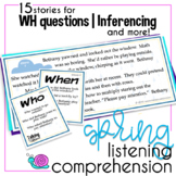 Spring Listening Comprehension | Short stories for WH ques