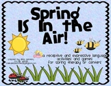 Spring Language activities and games, for speech language 