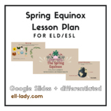 Spring Lesson ELD/ESL Geography High School Google Slides 