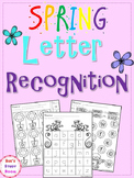 Spring Letter Recognition for PreK and K