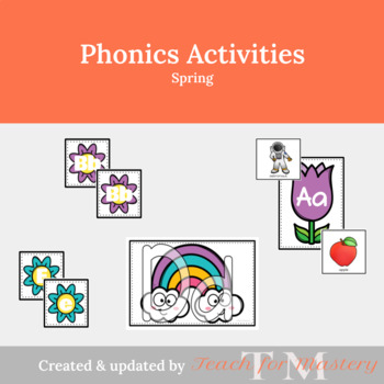 Preview of Spring Letter Sound Activity