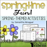 Spring Literacy Center Activities and Printables