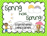 Spring Literacy Centers {13 Centers and 6 Writing Activities}