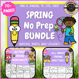 Spring Literacy Math Reading Writing All About Spring PreK