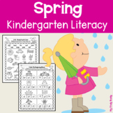 Spring Literacy Worksheets (Spring Activities for Kindergarten)