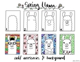 Spring Llama Step by Step Drawing Guide
