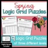 Preview of Spring Logic Puzzles