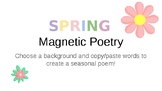 Spring Magnetic Poetry