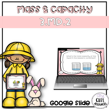 Preview of Spring Mass and Capacity Task Cards - Google (Digital)