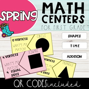 Preview of Spring Math Activities