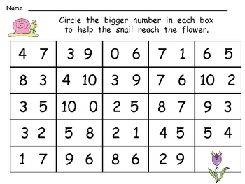 spring math activities kindergarten free