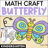 Spring and Summer Math Activity | Kindergarten Butterfly Craft
