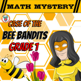 1st Grade Spring Activity: Spring Math Mystery - Addition, Missing Addends, ...