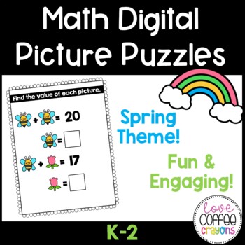 Preview of Spring Math Brain Teasers | Google Slides