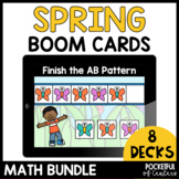 Spring Math Bundle Boom Cards™  - April Boom Cards™
