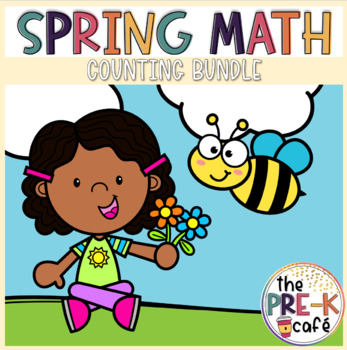 Preview of Spring Math Centers Activities | 11 games sorting patterns add subtract counting