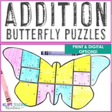 ADDITION Butterfly Craft | Summer Math Game, Bulletin Boar