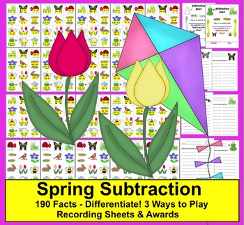 Lily Pad Math - Subtraction Activity - No Time For Flash Cards