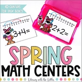 Spring Math Centers Task Box Activities Subtraction Tellin