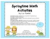 Spring Math: Common Core Aligned Math Activities