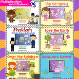 Spring Math Crafitivity Bundle: Multiplication and Division