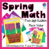 Spring Math Craft  |  April Math Craft  |  May Math Craft  |  Two Digit Addition