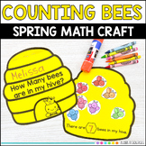 Spring Math Craft Counting Activity Fine Motor Practice Pr