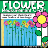 Spring Math Craft - Measurement Activity - Flower Measurement