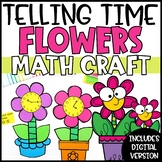 Spring Math Craft | Telling Time Flower Clock Craft
