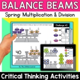 Spring Math Early Finishers | Logic Puzzles Multiplication