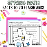 Spring! Math Fact Fluency Card Game | Addition and Subtrac