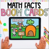 Spring Math Facts Boom Cards™ | Addition and Subtraction Practice
