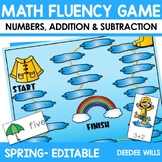 Spring Math Games Counting to 10 Addition and Subtraction 