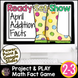 Spring Math Games | Easter Math Games | Addition Math Facts | Google Slides