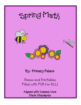 Preview of Spring Math Games and Activities