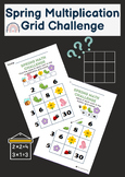 Spring Math Grid Challenge
