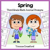 3rd Grade Spring Math Journal Prompts | Math Warm-ups | Math Morning Work