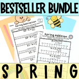 Spring Math Literacy Addition Subtraction Number Line Sent