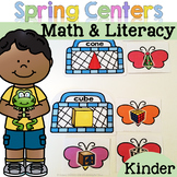 Spring Math & Literacy Centers {Kindergarten}