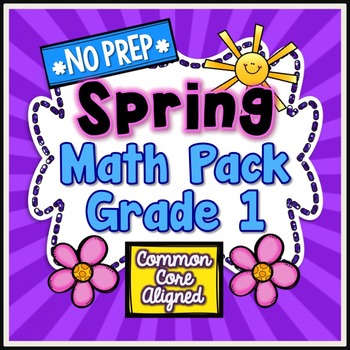 Preview of Spring No Prep Math - 1st Grade