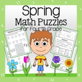 Spring Math Puzzles | 4th Grade | Math Skills Review | Mat