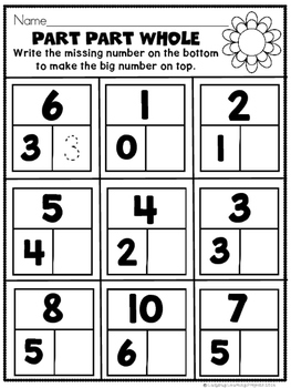 spring math review worksheets for numbers 1 20 by ladybug learning projects